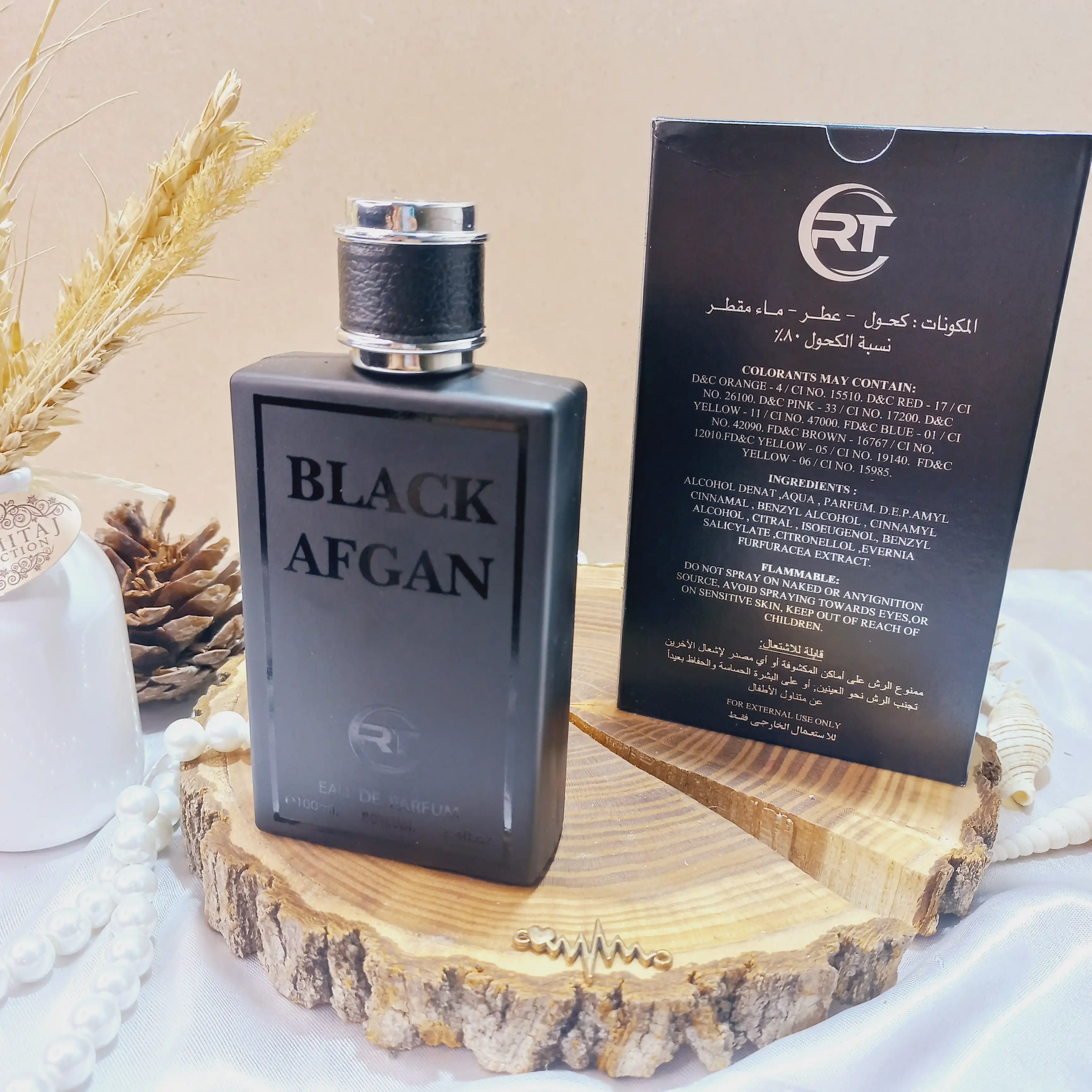 ادکلن بلک افغان BLACK AFGAN  حجم 100 میلی لیتر اورجینال اماراتی کد 74467