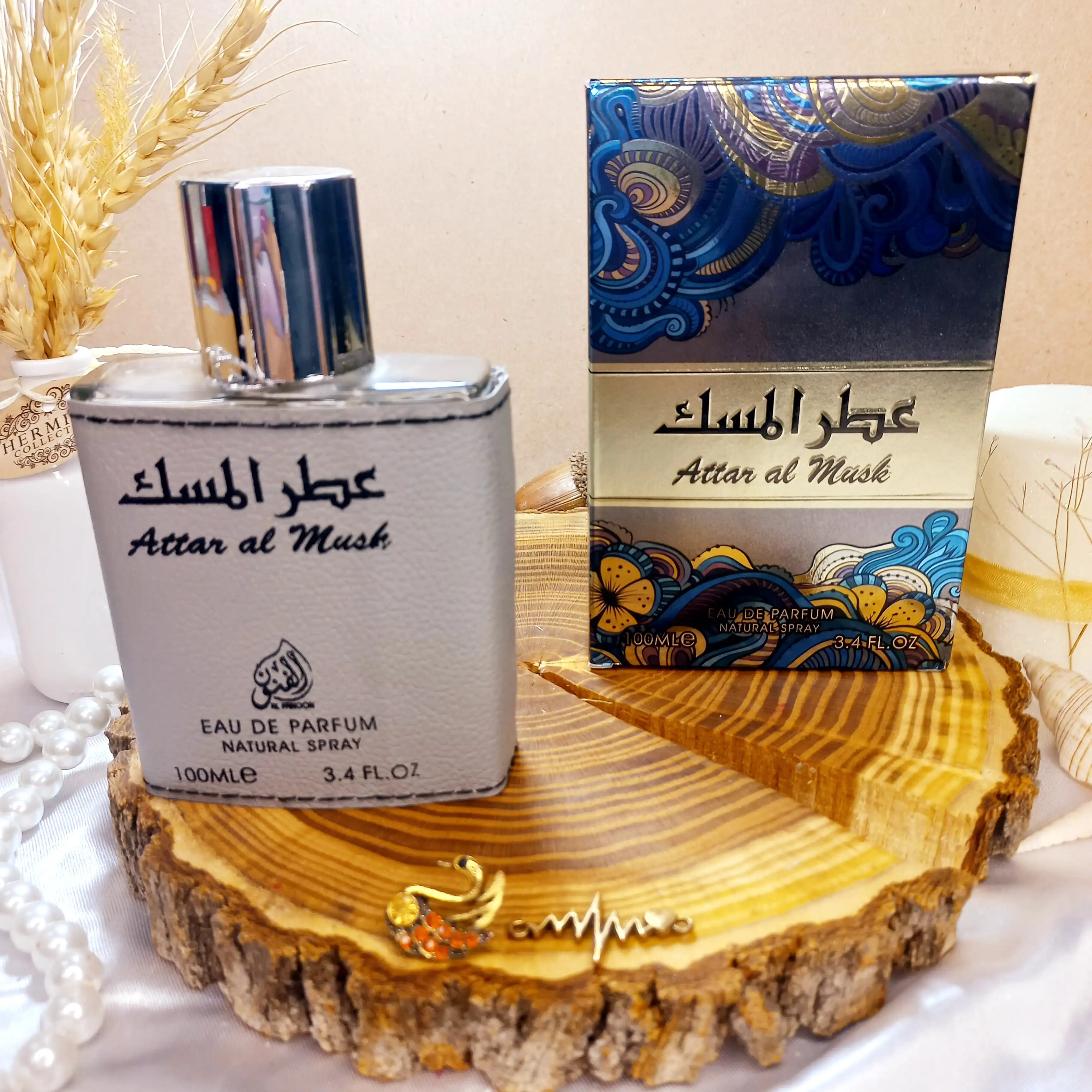 ادکلن (عطر المسک) حجم 100 میلی لیتر  اماراتی