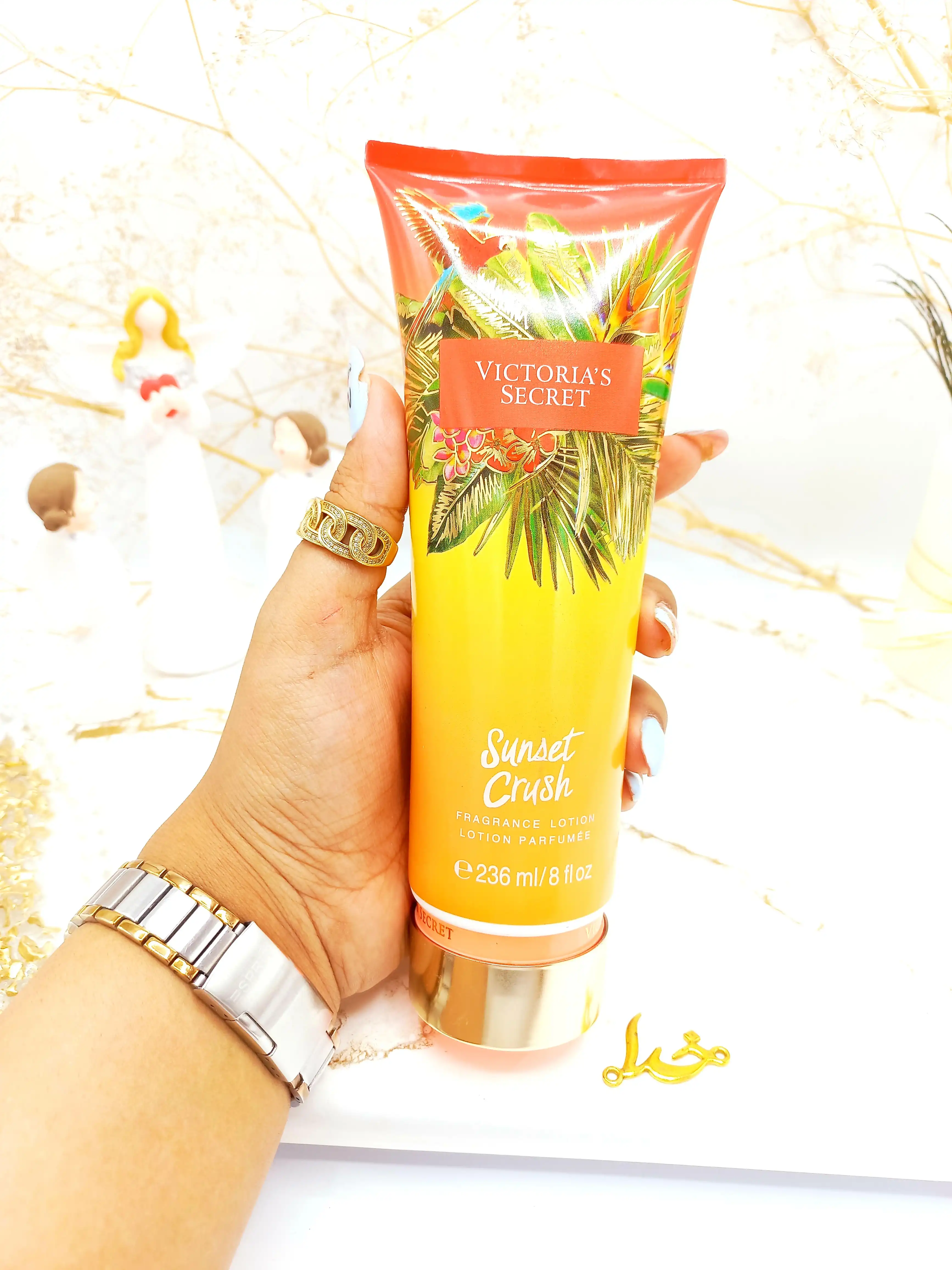 لوسیون معروف مرطوب کننده بدن 236 میل Sun Set Crush برند ویکتوریا سکرت کد 8905