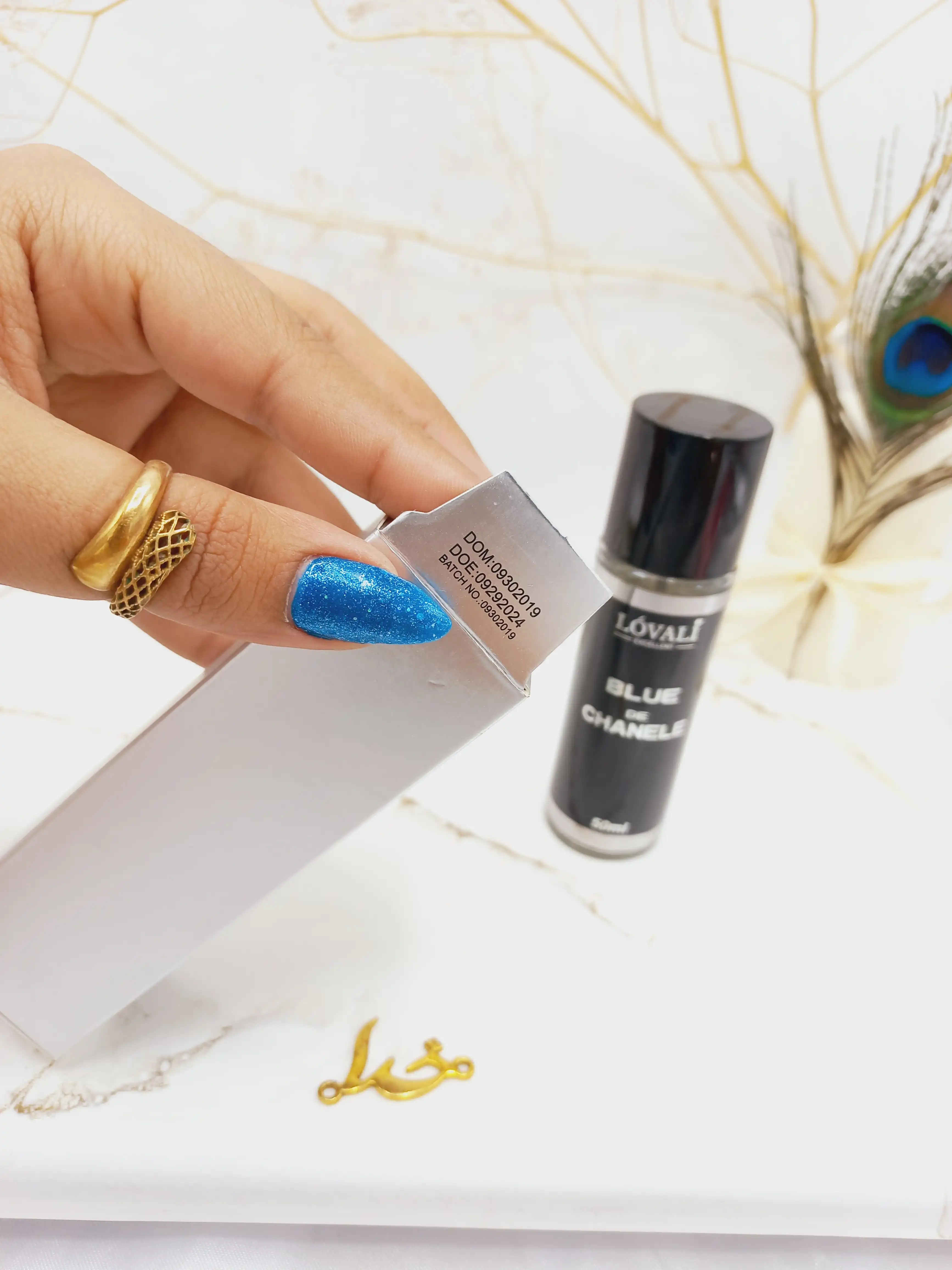 ادکلن 50 میل BLUE DE CHANELE برند LOVALI کد 621124