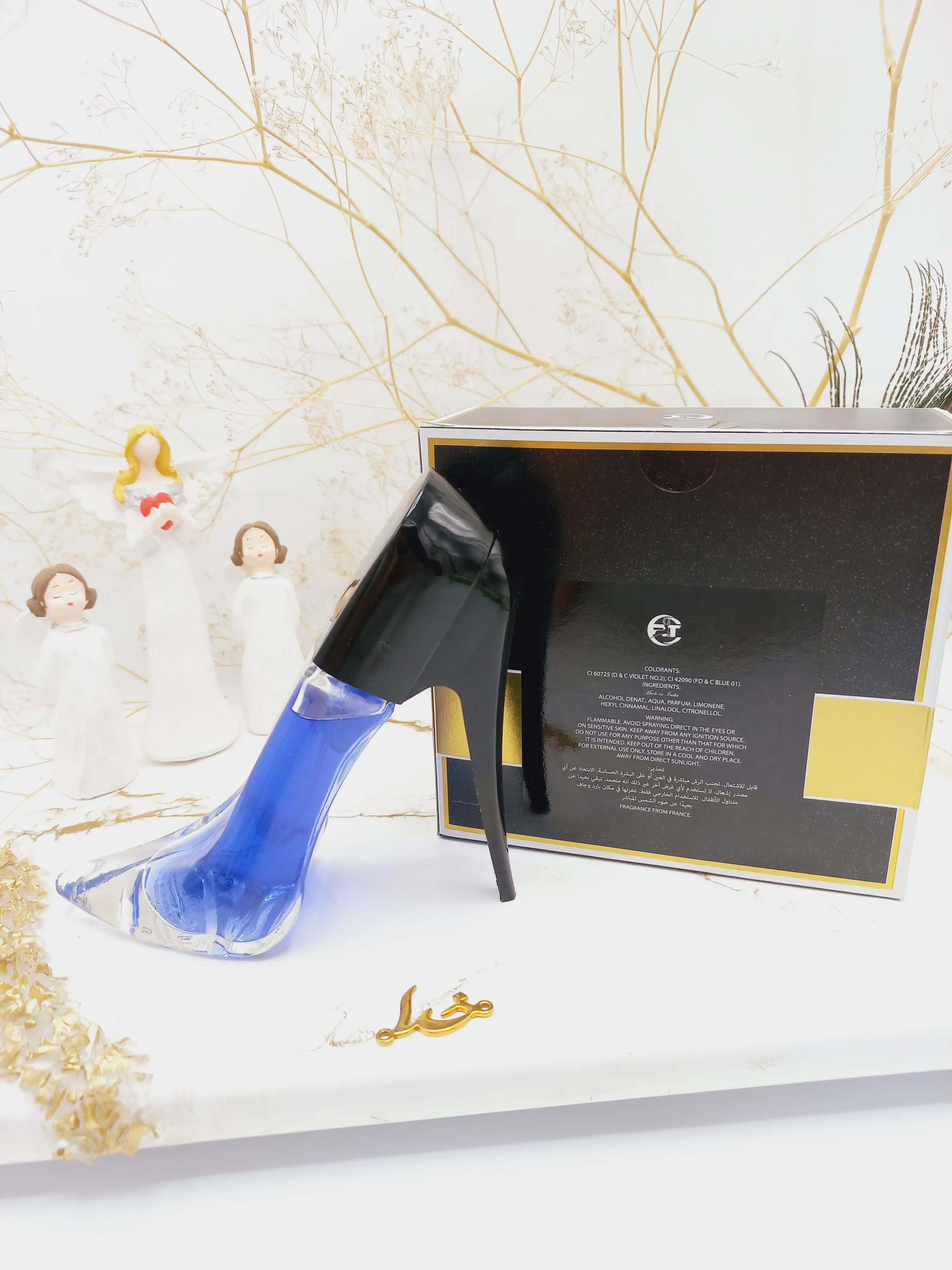 ادکلن زنانه خوشبو کفش آبی GIAMOUR HEELS  90ml کد 30019