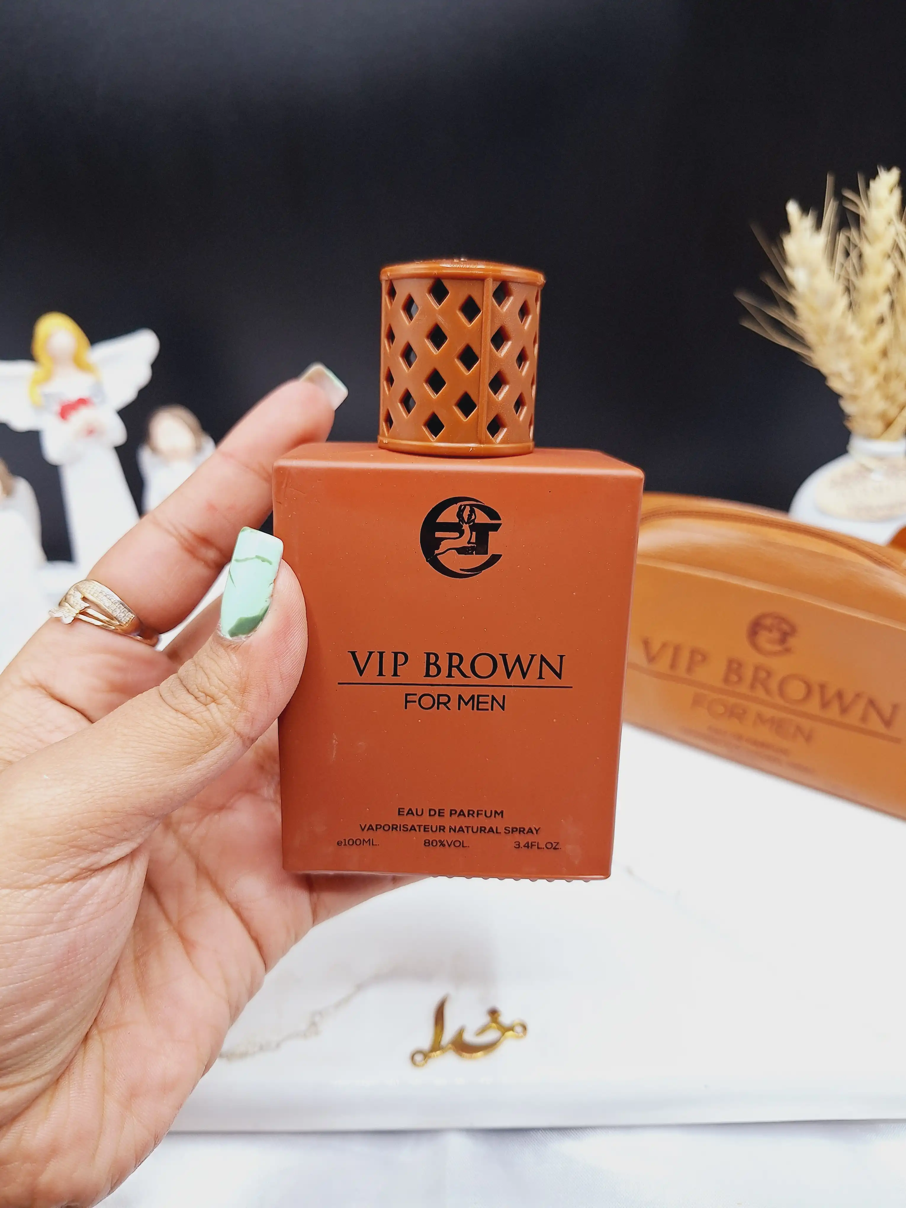 ادکلن کیفی مردانه برند VIP BROWN