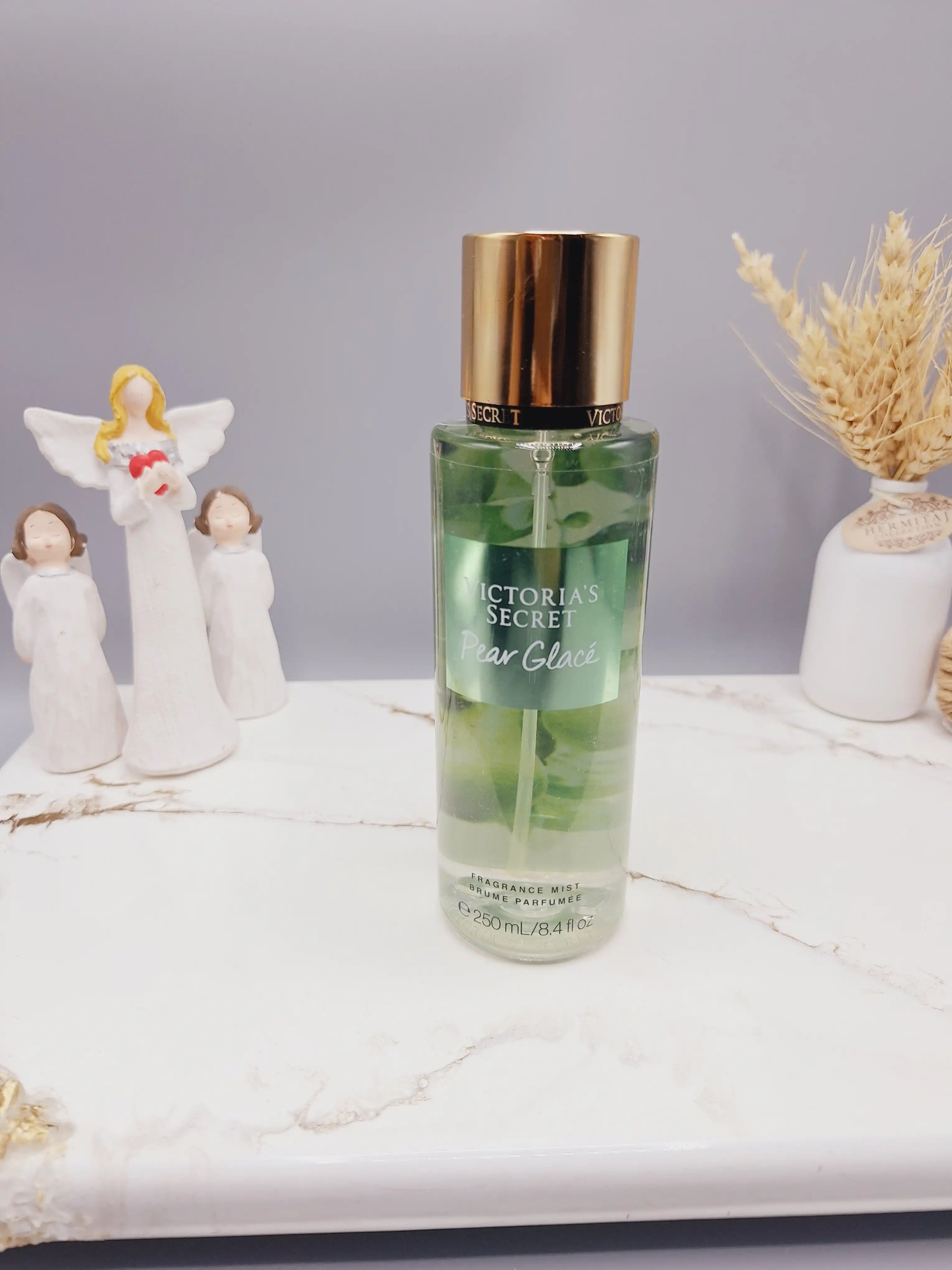 بادی اسپلش 250 ml شاین دار ویکتوریا سکرت مدل Pear Glacé اورجینال