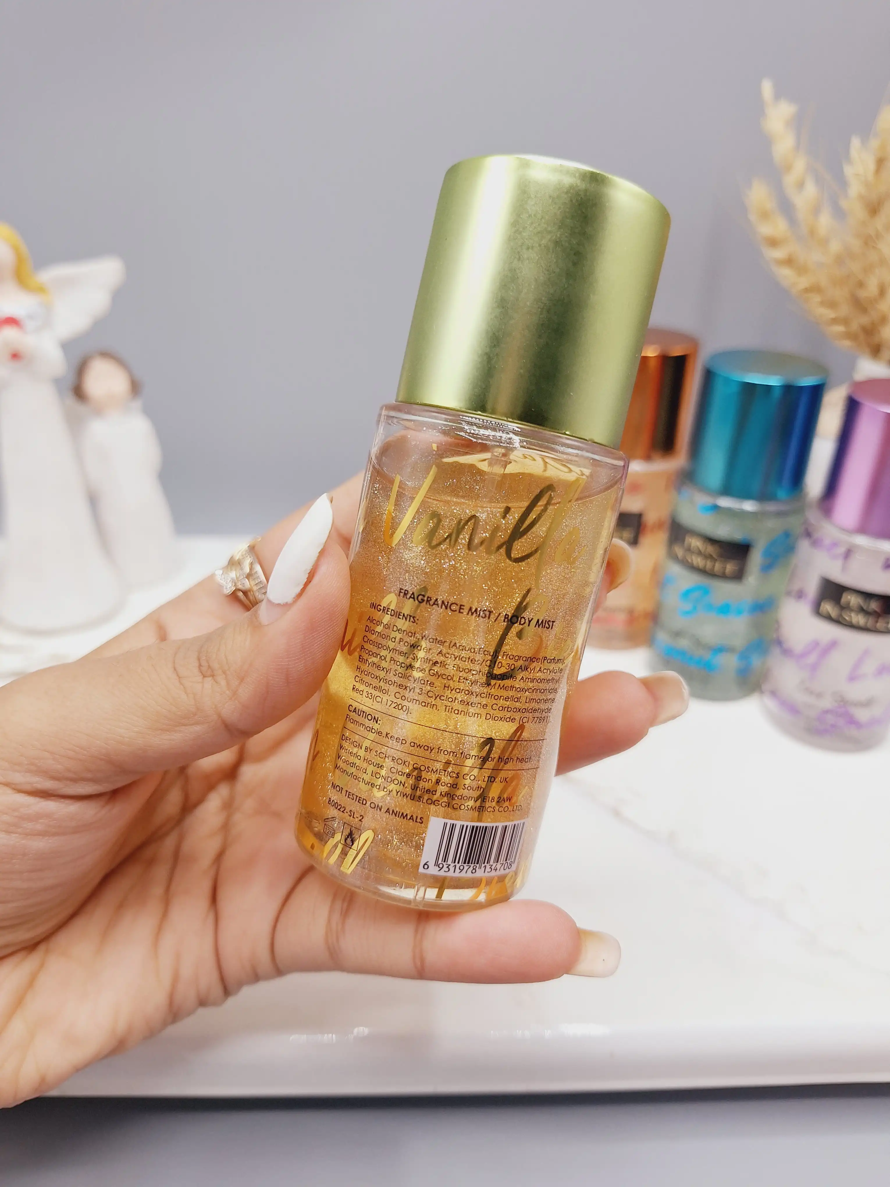 بادی اسپلش شاین دار پرطرفدار PINK TIME طرح چهارم