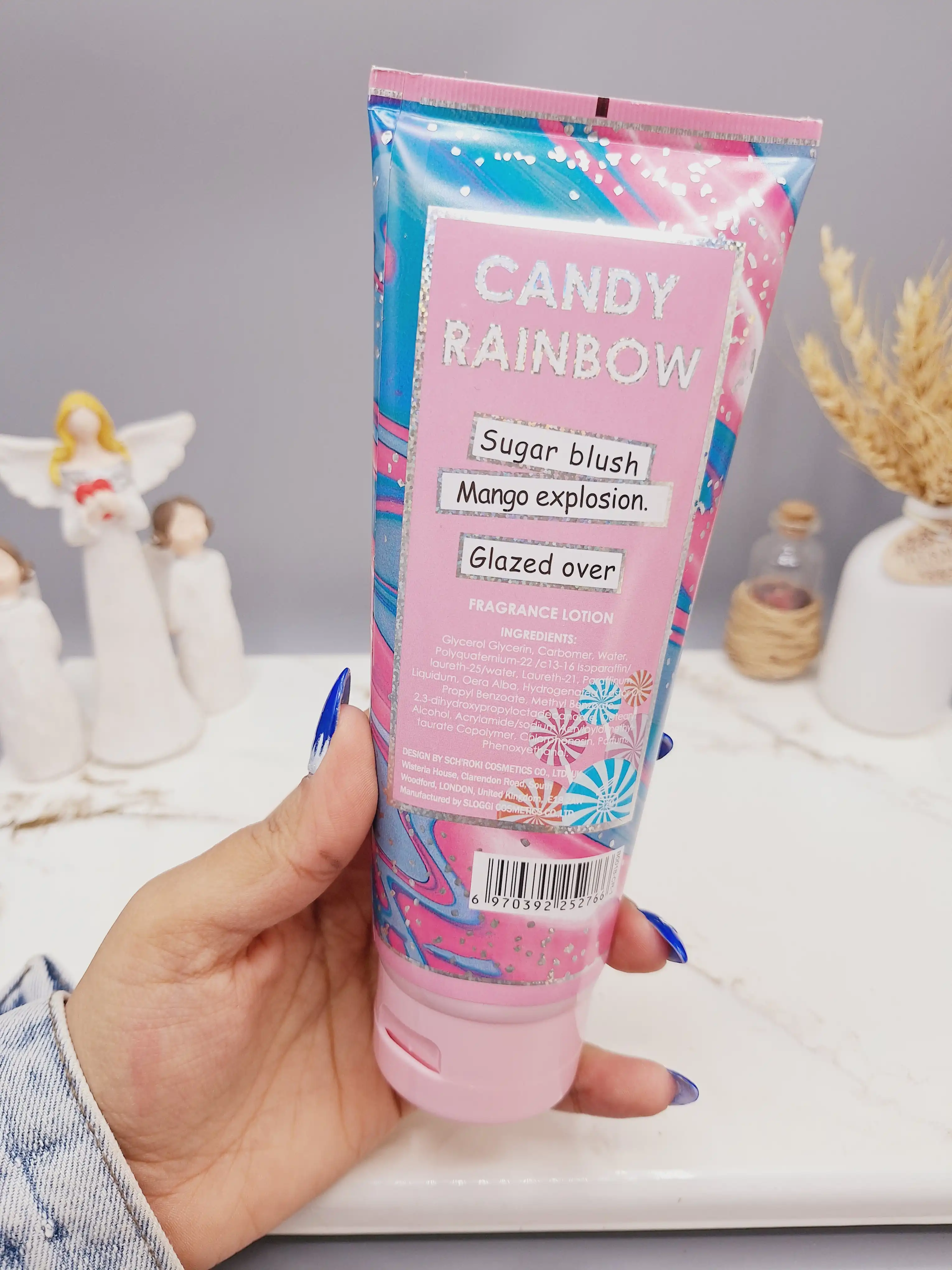 لوسیون عطری فوق العاده خوشبو و آبرسان برند فیلوسوفی حجم 236 گرم مدل CANDY RAINBOW کد 2766