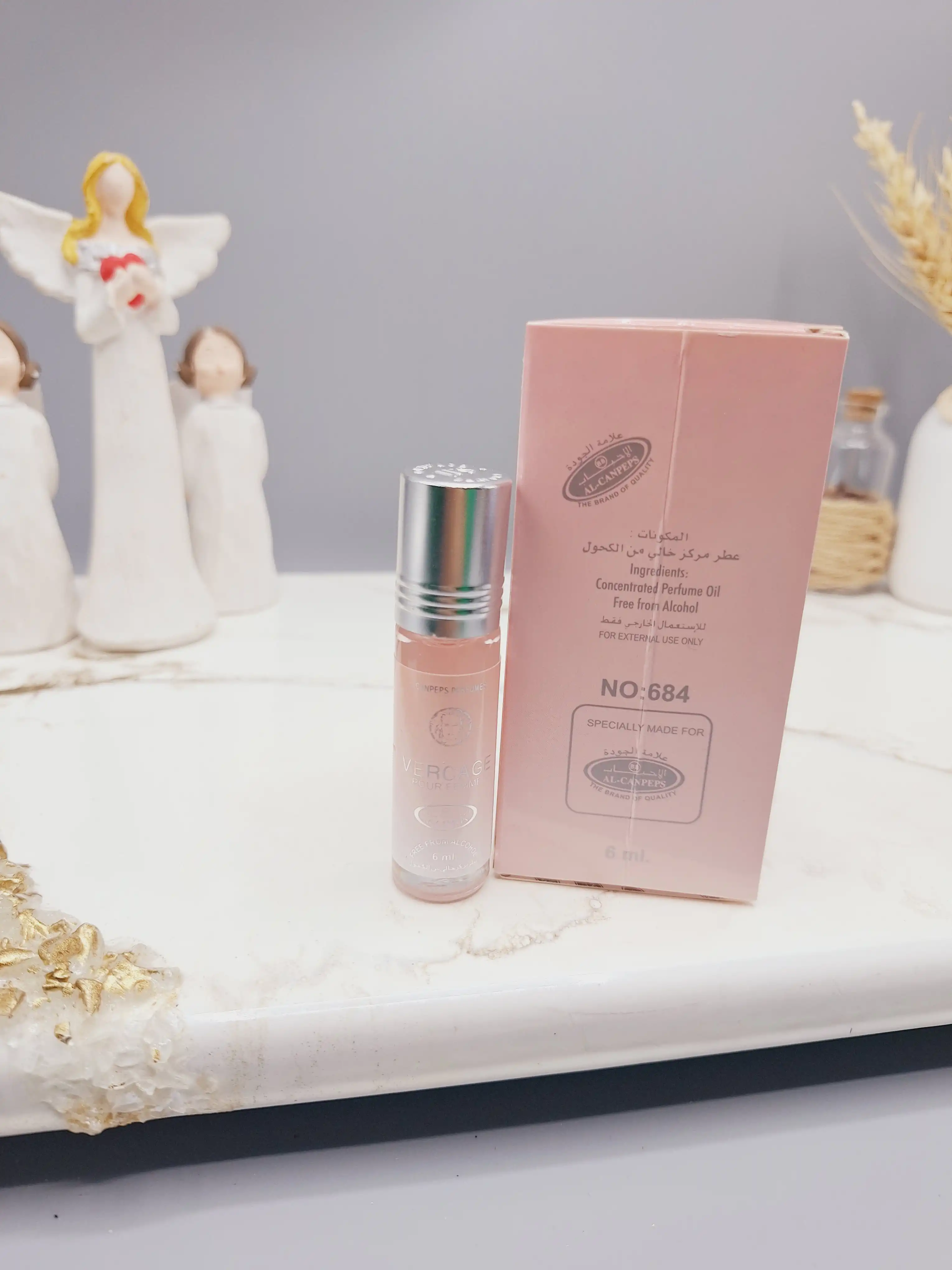 عطر 6 میل بدون الکل مدل VERCAGE  زنانه کد 684