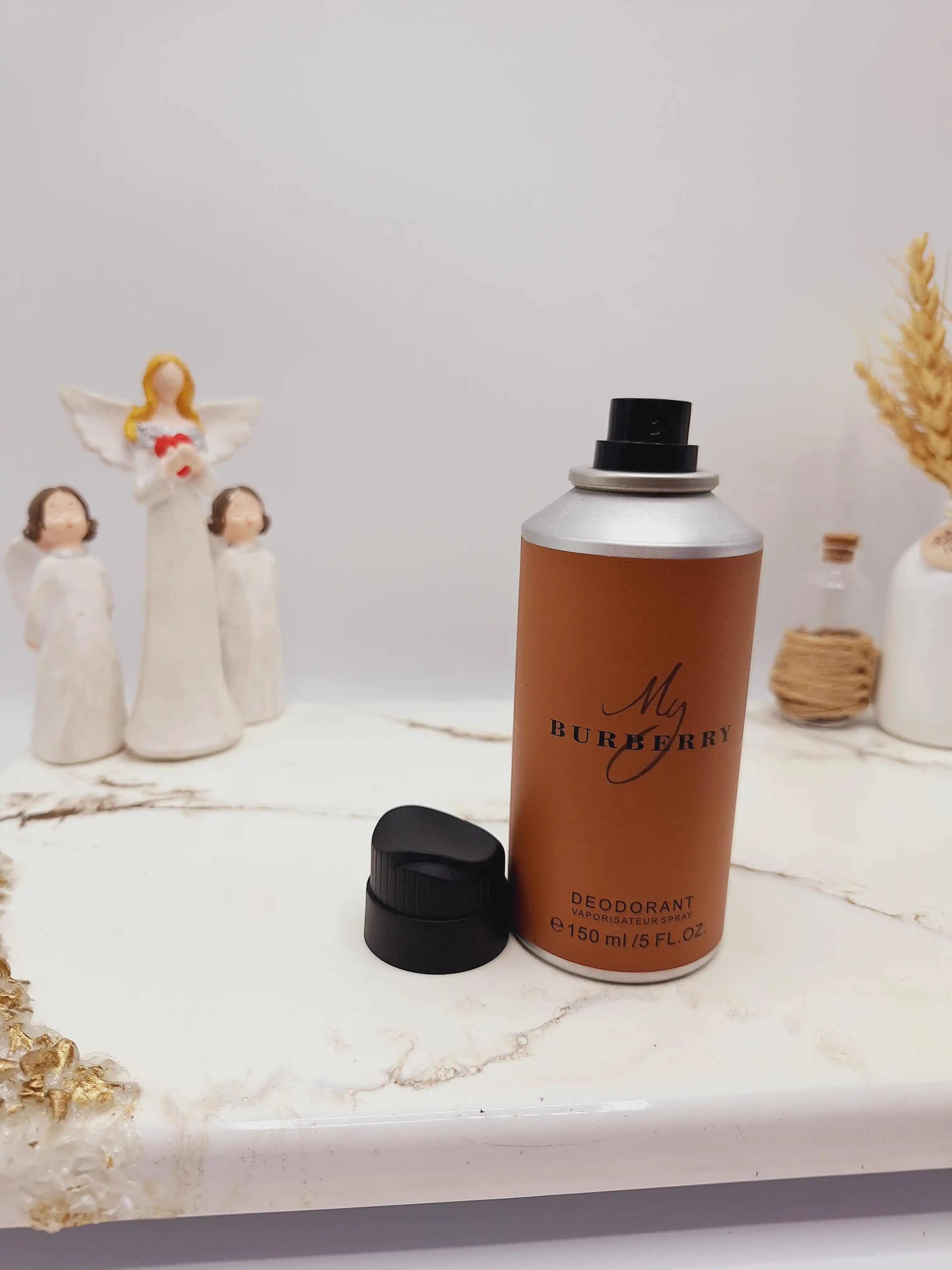بادی اسپلش خوشبوو و ماندگار مدل BURBERRY (جلد قهوه ای)