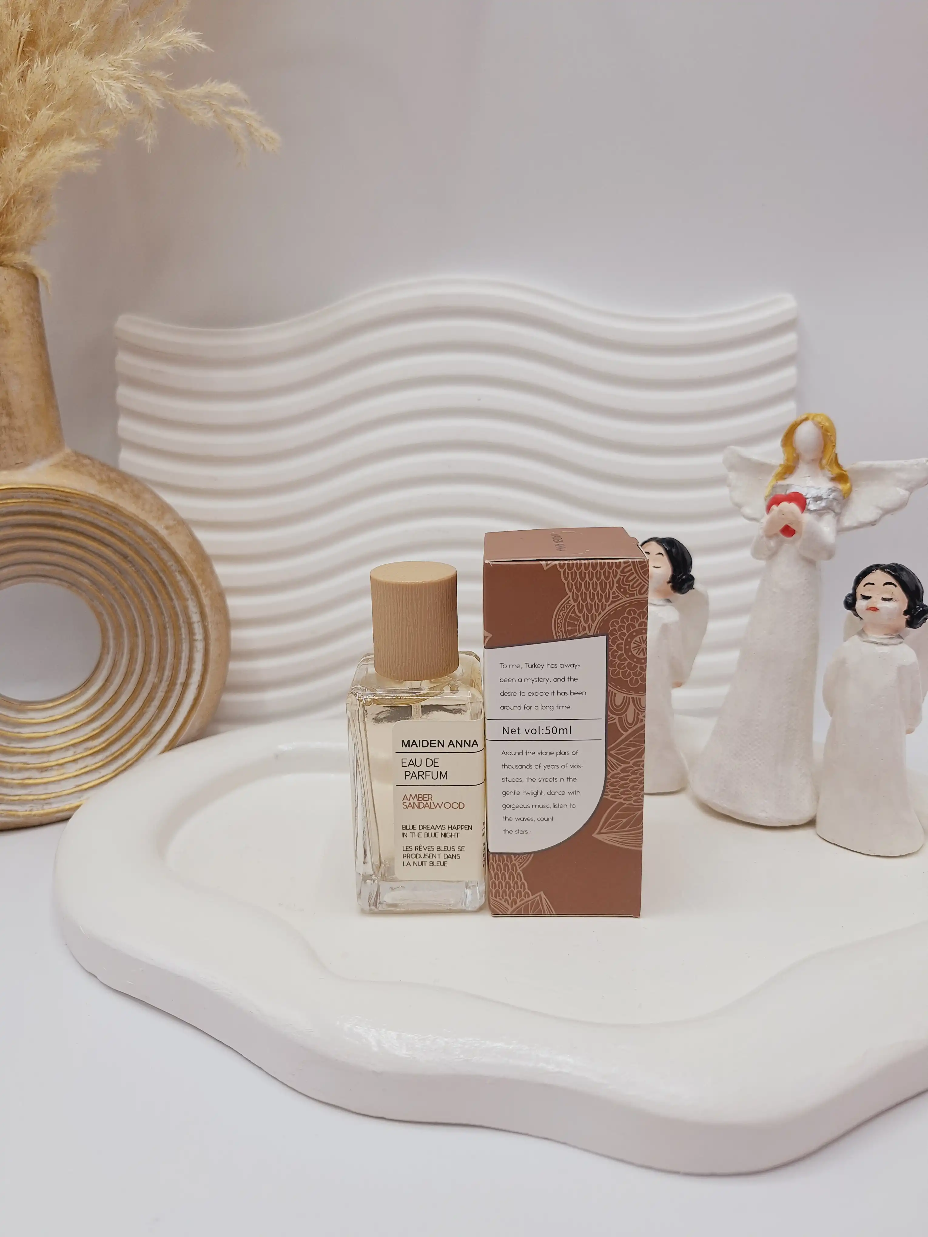 عطر بیکینی رایحه چوب صندل (SNDALWOOD) حجم 50 میل فوق العاده خوشبو با ماندگاری بالا ساخت ترکیه