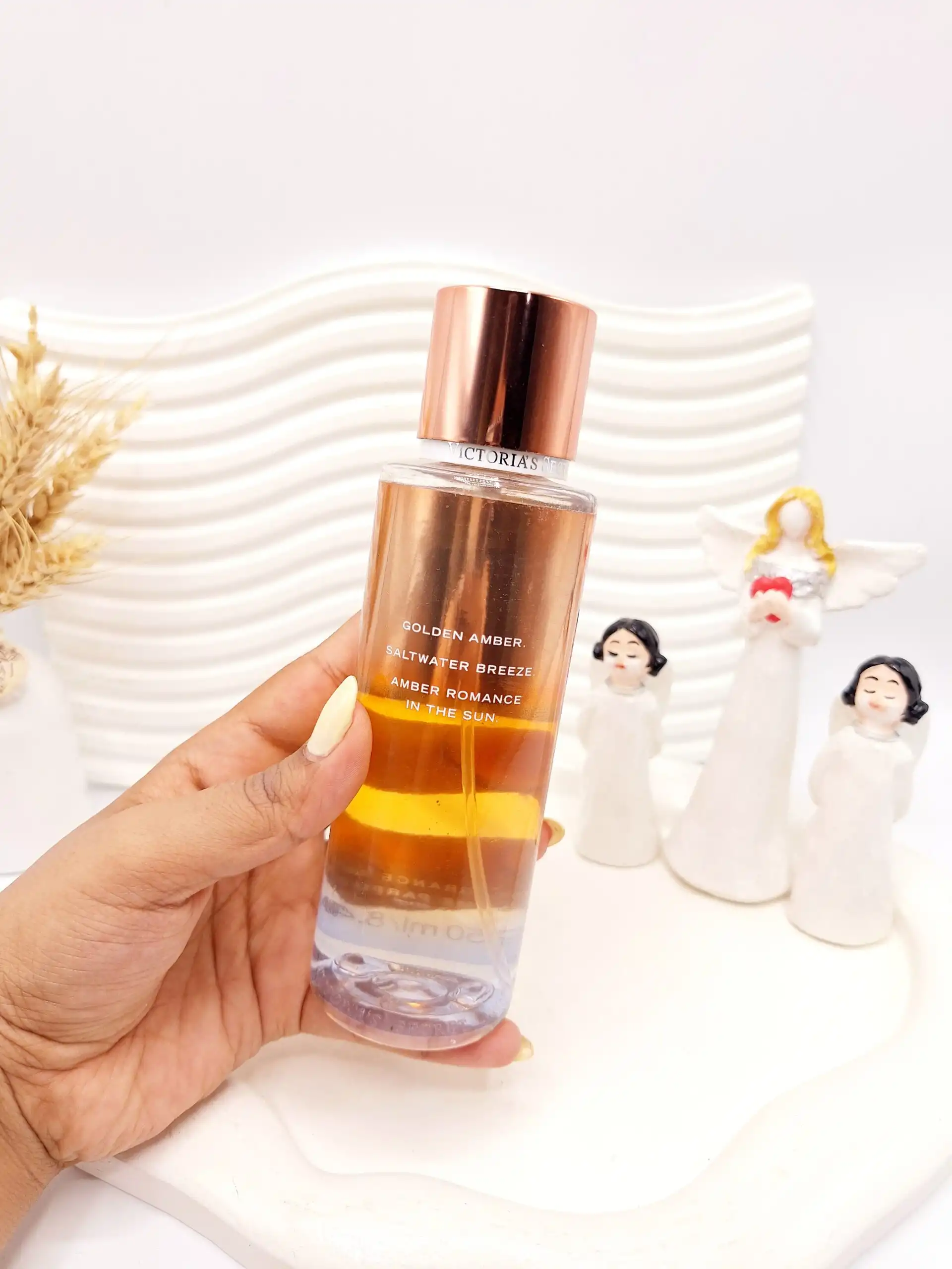 بادی اسپلش 250 ml ویکتوریا سکرت مدل Amber Romance SUNKISSED اورجینال