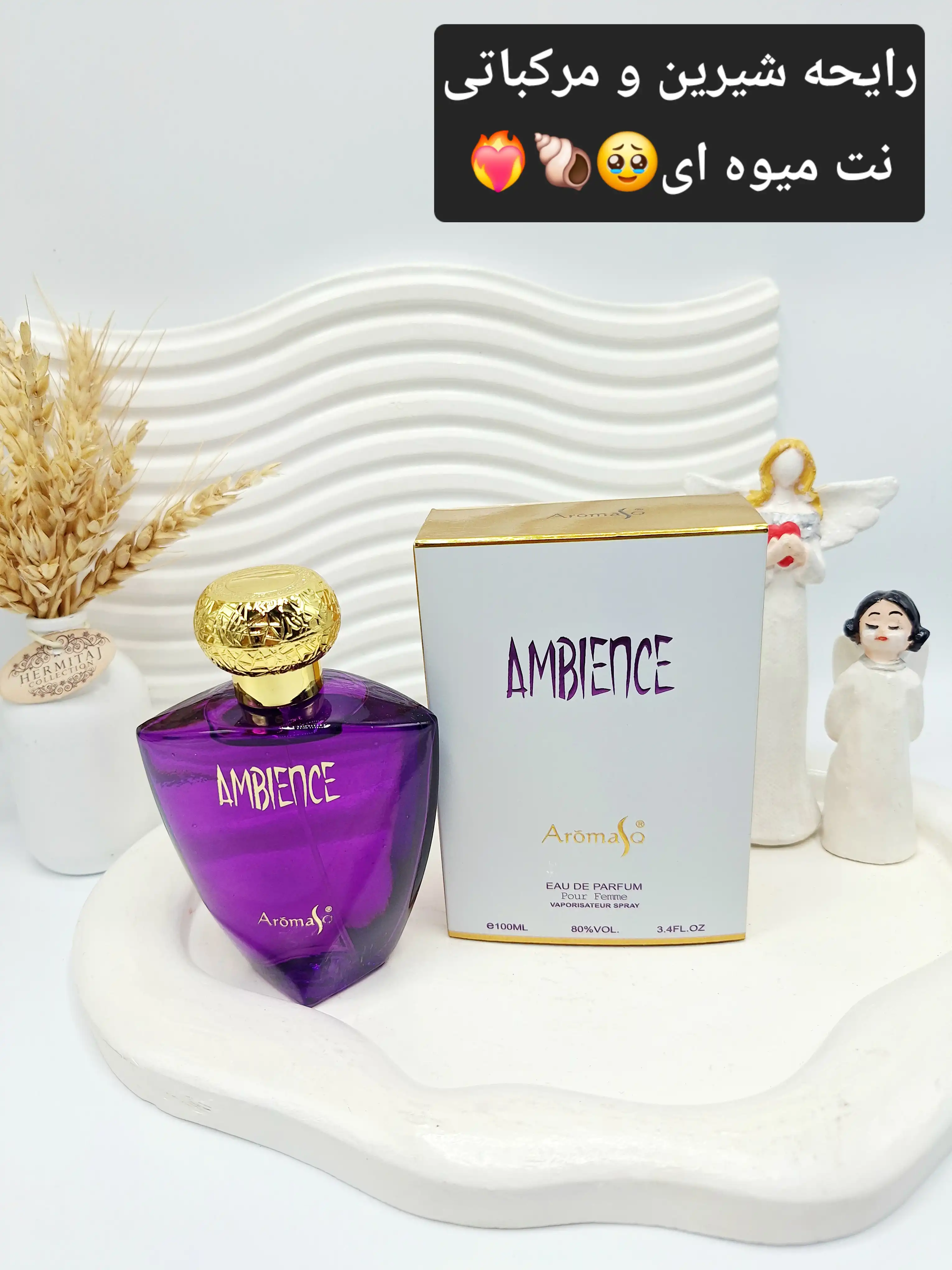 ادکلن AMBIENCE حجم 100 میل ساخت امارات کد 3334